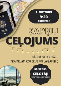 Ielūgums – “Sapņu ceļojums”