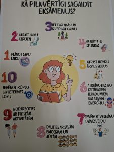 12. klase piedalās UNESCO Lielās pasaules stundas akcijā “Es redzu ilgtspēju”