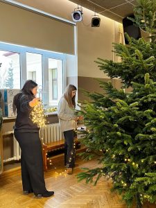 Ziemassvētku eglīte mūsu skolā